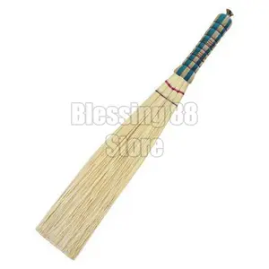 Blessing88 Store Sapu Lidi Kasur Batang Putih 72 cm Tebah KAsur Anyam Versatile Praktis & Tahan Lama