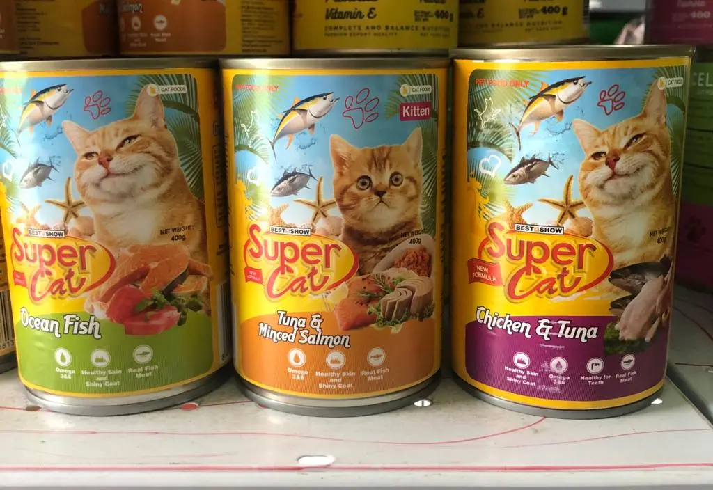 MAKANAN KUCING BASAH SUPERCAT 400GR