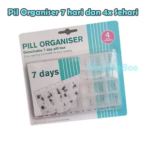 Pil Organiser 7 Hari dan 4x Sehari