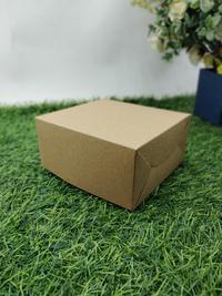 Gambar Kotak Fried Chicken Kraft Laminasi Food Grade Polos 13 x 12 x 6 dari Rahmah Tas Kertas dan Kemasan Kab. Sleman 2 Tokopedia