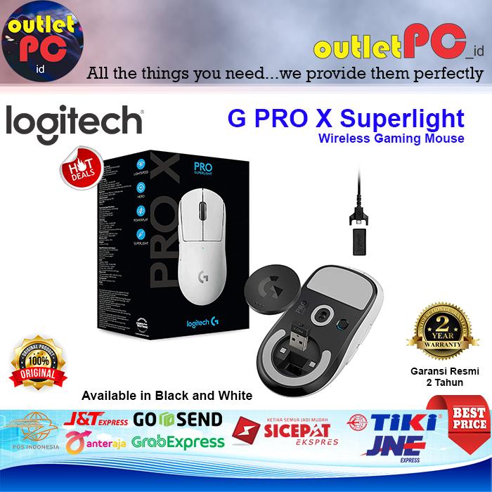 Gambar LOGITECH G PRO X Superlight Wireless Gaming Mouse Ultra-Lightweight dari outletPC.id Kota Medan Tokopedia