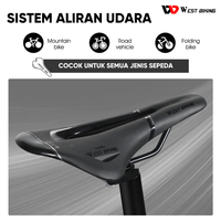Gambar West Biking Saddle Sepeda MTB Comfortable Jok Sepeda Empuk Nyaman - Merah dari West Biking Indonesia Jakarta Utara 5 Tokopedia