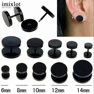 Anting tusuk / anting barbel / anting roda / anting tindik pria