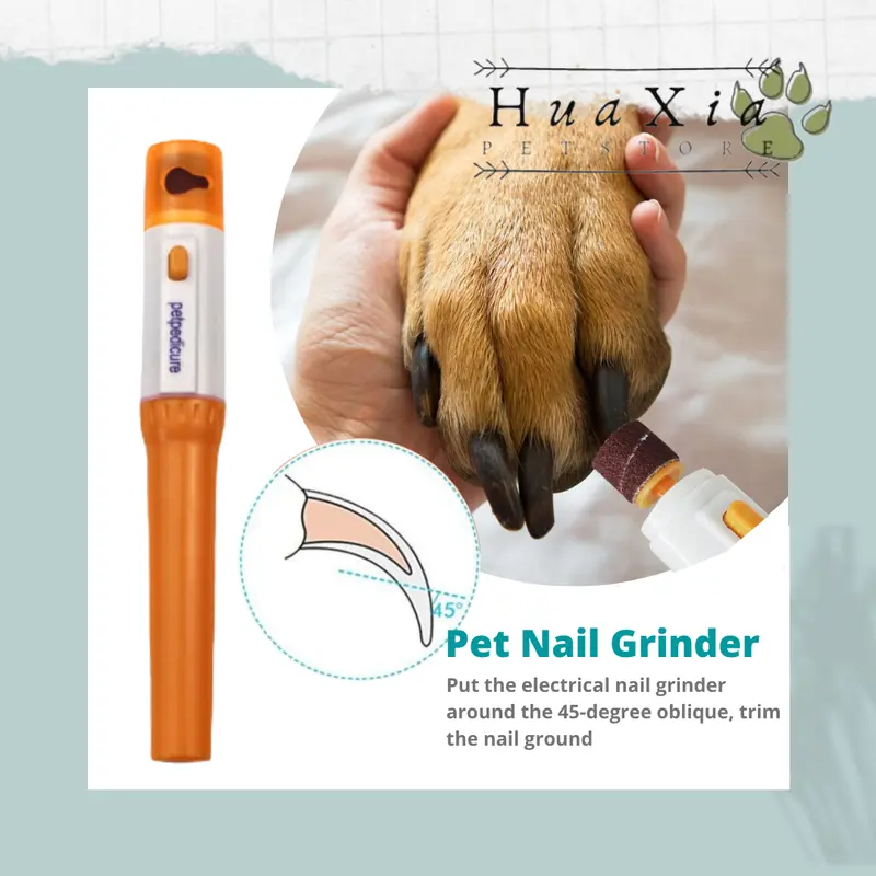 Pet nail grinder/ Alat Pengasah Kuku/ Gunting Kuku Hewan / Petpedicure 0