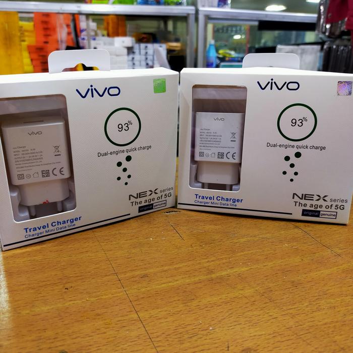 Gambar Charger Vivo Original Type C Quick Charger dari Marlina mei Kab. Bogor Tokopedia