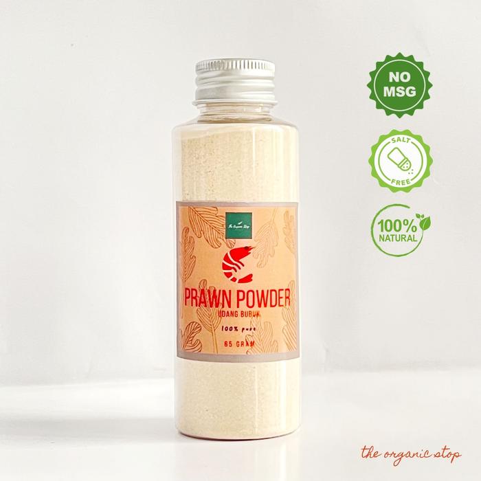Gambar TheOrganicStop Pure Prawn Powder Bubuk Udang Murni 65 gram dari The Organic Stop Kota Administrasi Jakarta Selatan Tokopedia