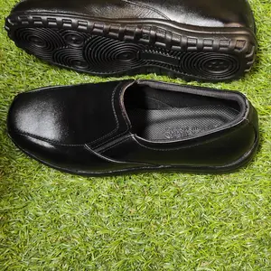 sepatu kulit pantofel anak laki laki