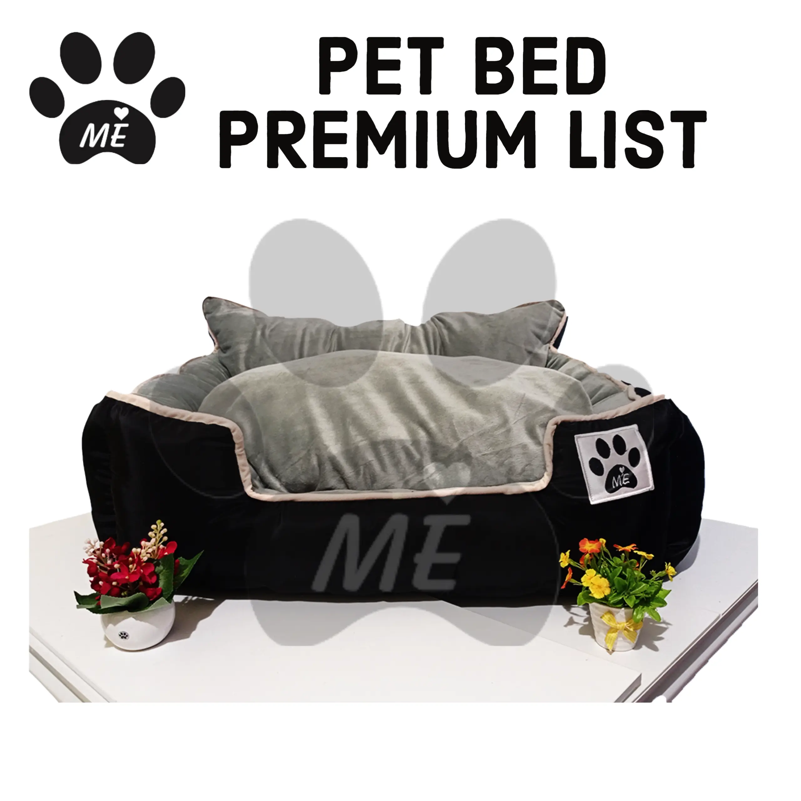 Tempat Tidur Anjing Kucing PREMIUM LIST Size L