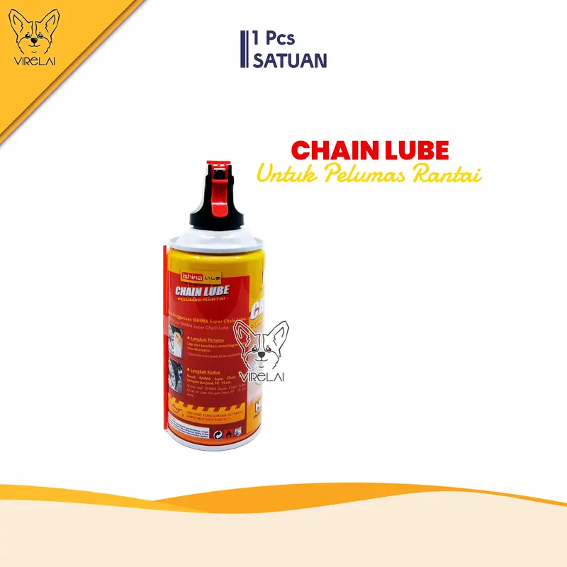 Heavy Duty Chain Lube Pelumas Rantai Japan Quality [ Ishima ] 2