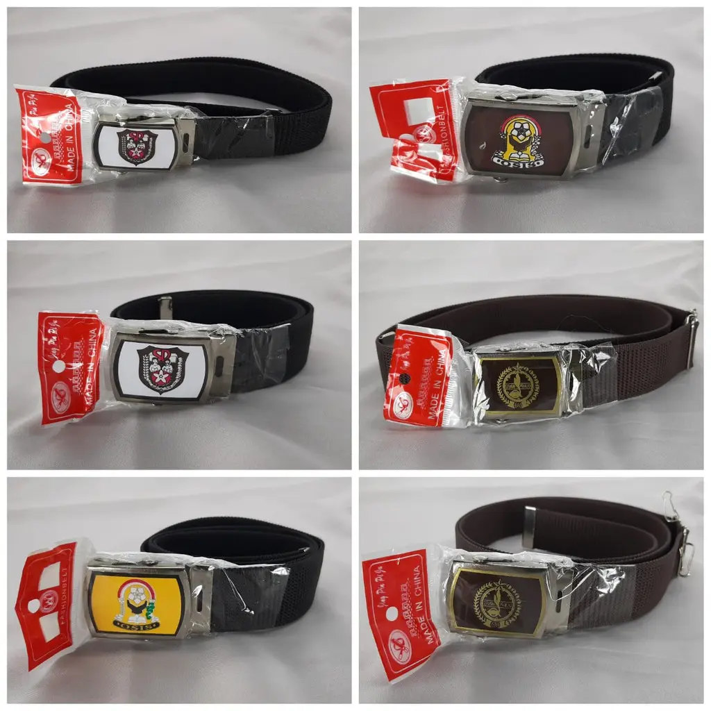 ikat pinggang / gesper sekolah ( SD SMP SMA DAN PRAMUKA)