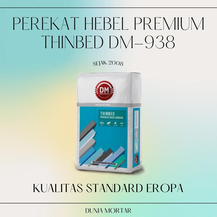 Gambar DUNIA MORTAR Perekat Bata Ringan Premium Instan Semen Thinbed DM938 MU dari Dunia Mortar Kota Administrasi Jakarta Timur Tokopedia