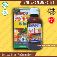 Gambar Madu As Salamah 8 ini 1 Madu Batuk Flu Demam Stamina 280gr dari sahabatmuslim19 Kota Bekasi 1 Tokopedia