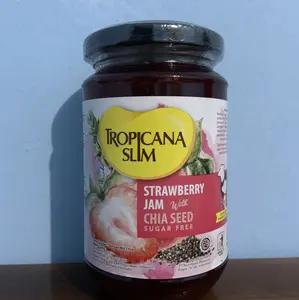 TROPICANA SLIM STRAWBERRY JAM 375GR