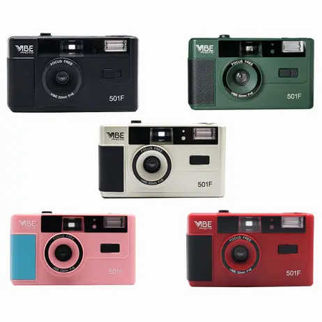Kamera Vibe 501F Camera analog 35mm Point And Shoot