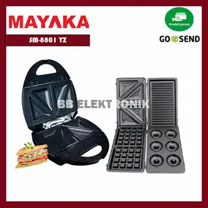 Mayaka SM-8801 YZ 4in1 Cake Maker/Toaster