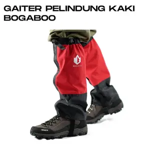 Gaiter BOGABOO Waterproof - Pelindung Kaki Sepatu Outdoor - Geter