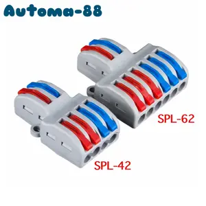 Terminal Konektor kabel cabang 2-6 2-4 uni splitter 2x6 2x4 SPL-62-42