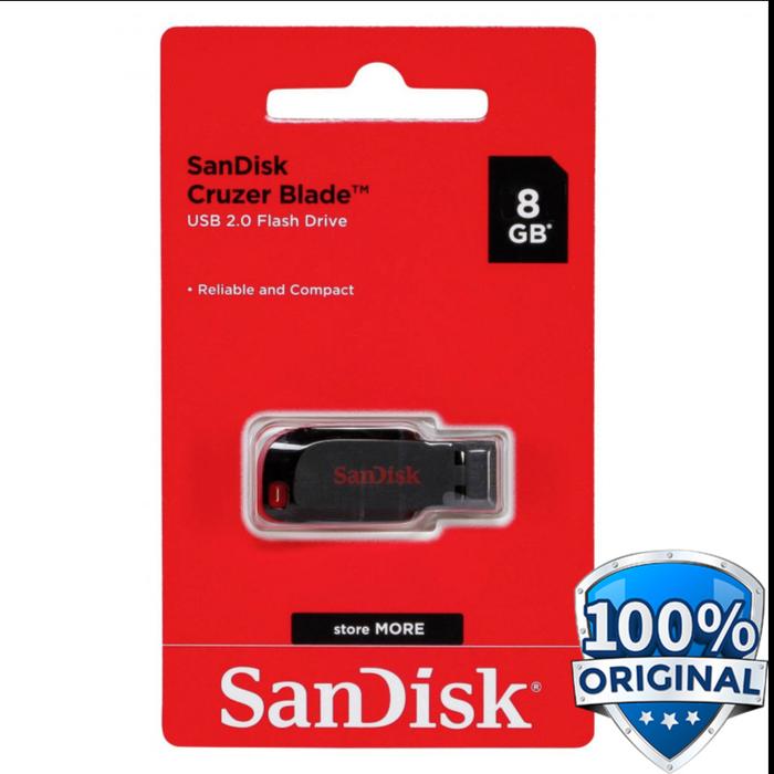 Gambar FLASHDISK SANDISK CRUZER BLADE 8/16/32/64 GB USB 2.0 dari UD. Datacom Kota Balikpapan 3 Tokopedia
