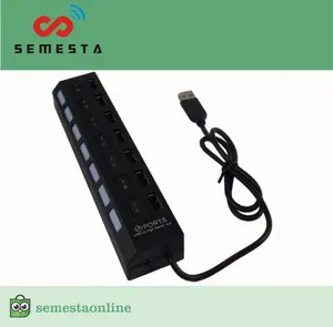 USB HUB 2.0 7 PORT ON/OFF