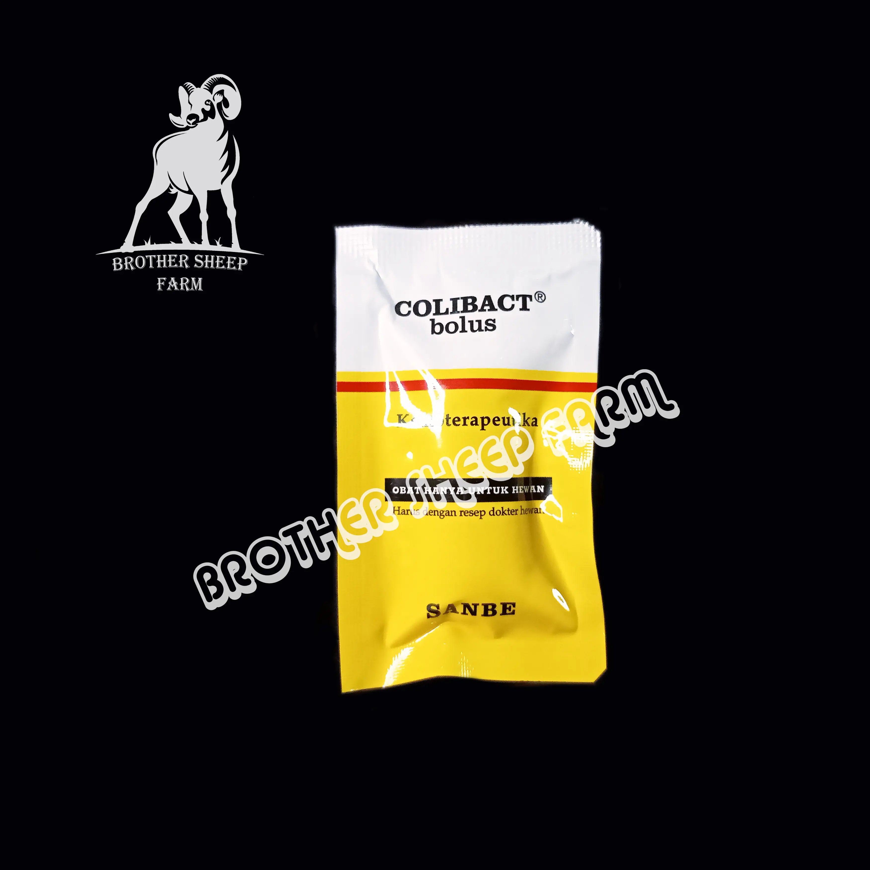 COLIBACT bolus obat mencret Batuk Flu Sapi Domba