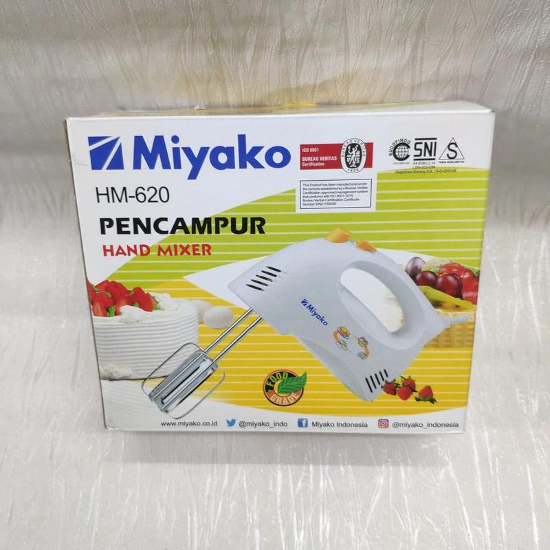 MIYAKO HAND MIXER HM620/ PENGADUK KUE - Shop | Tokopedia