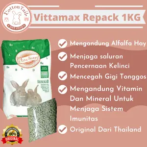 Vittamax Makanan Kelinci Rabbit Food vitamax mirip nova REPACK 1kG