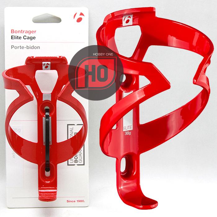 Gambar Bontrager Elite Cage Red - Bottle Cage Bidon Tempat Botol dari Hobby One Kota Bandung Tokopedia