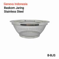 Gambar Baskom Saringan Jaring Stainless Tirisan Gorengan Cuci Beras Buah - 28 CM dari Geneva Indonesia Kota Administrasi Jakarta Barat 1 Tokopedia