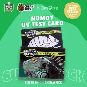Reptile UVB test card sensor UV reptil Nomoy NFF-71
