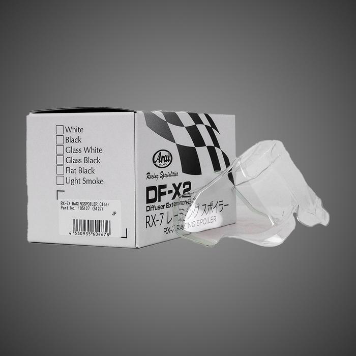 Gambar ARAI RX7X DF-X2 Diffuser Extension Racing Spoiler (5127) - Clear dari Arai Indonesia Kab. Bogor Tokopedia