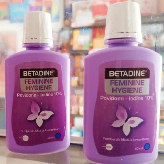 BETADINE FEMININE HYGIENE 60 ML (DENGAN KEMASAN BARU)