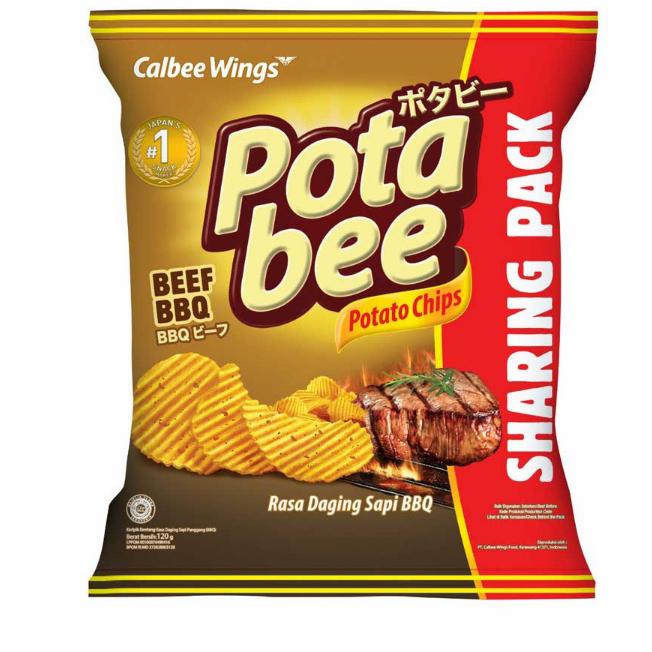 POTA BEE BEEF BBQ 120 GR