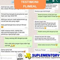 Gambar Flimeal Sachet Flimty Replacement Pengganti Makan Flim Meal - Strawberi, 4 sachet dari Suplementory Kota Depok 4 Tokopedia
