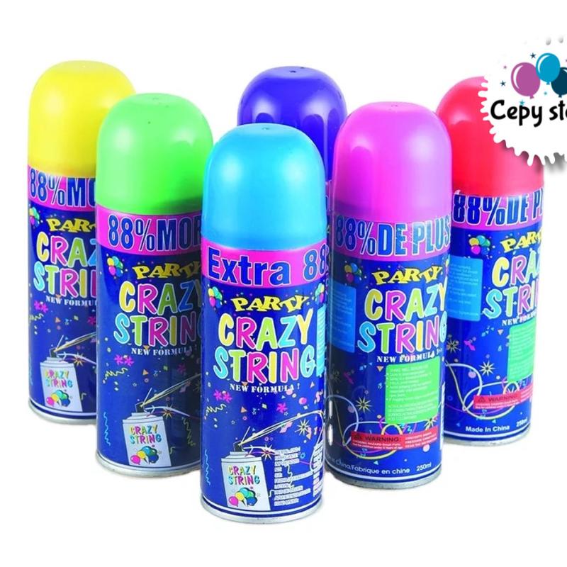 Crazy String / Party String Spray / Semprotan Jaring Laba Laba - Shop ...