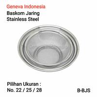 Gambar Baskom Saringan Jaring Stainless Tirisan Gorengan Cuci Beras Buah - 28 CM dari Geneva Indonesia Kota Administrasi Jakarta Barat 5 Tokopedia
