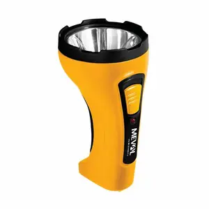 MEVAL Senter Tangan MEVAL 5W LED Hi-Power 5 Watt Mode Nyala Low & High Sirkuit Pengaman Overcharge Bentuk Unik Mudah Dipegang