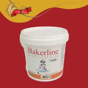 BAKERLINE Silky Fondant White - Hard 1 kg