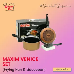 Maxim Venice Set (Frying Pan & Saucepan)