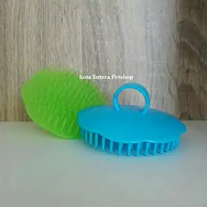 Sisir mandi anjing kucing bulat