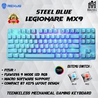 Gambar Rexus Legionare MX9 RGB TKL Mechanical Gaming Keyboard dari mog id Kota Administrasi Jakarta Pusat 5 Tokopedia
