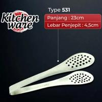 Gambar Capitan Penjepit Es Makanan Kue Gorengan Stainless steel Food tongs dari DORI BAROKAH JAYA Kota Administrasi Jakarta Pusat 4 Tokopedia