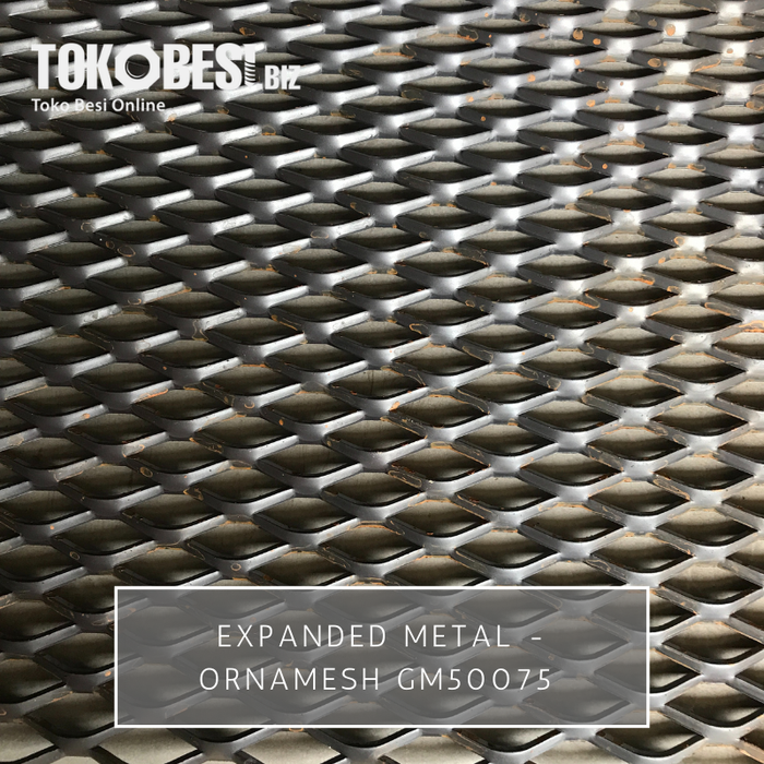 Gambar Expanded Metal - Ornamesh GM50075 (lbr) dari Teguh tokobesi Kota Bandung Tokopedia