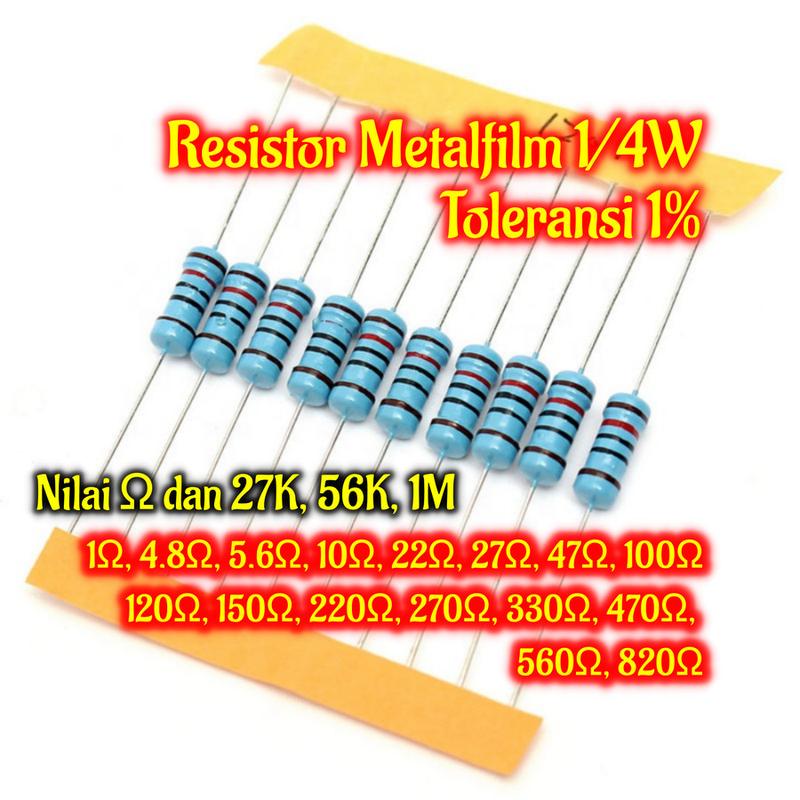 12K Ohm 1/4W Metal Film Resistor