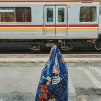 Gambar SANCRAFT - Foldable Shopping Bag (Blue) dari SANCRAFT ID Kota Administrasi Jakarta Timur 3 Tokopedia