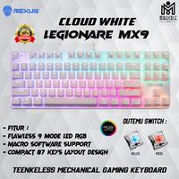 Gambar Rexus Legionare MX9 RGB TKL Mechanical Gaming Keyboard dari mog id Kota Administrasi Jakarta Pusat 3 Tokopedia