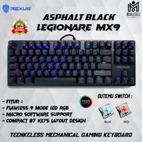 Gambar Rexus Legionare MX9 RGB TKL Mechanical Gaming Keyboard dari mog id Kota Administrasi Jakarta Pusat 2 Tokopedia