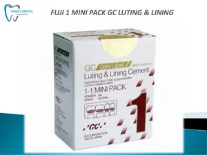 Fuji 1 Mini Pack GC Gold Label Luting Cement Dental