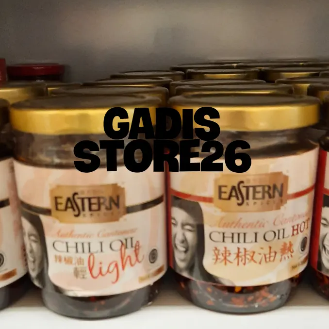 EASTERN CHILI OIL LIGHT & EASTERN CHILI OIL HOT 200 GR | SAMBAL