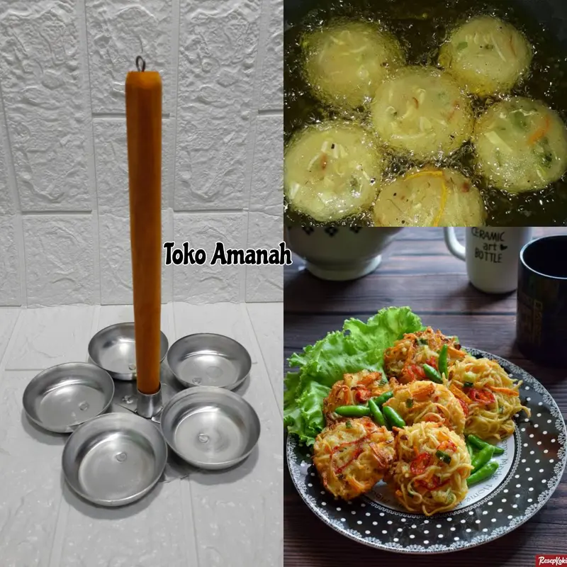CETAKAN BAKWAN/CETAKAN PEYEK 5 WADAH Aluminium Kitchenware 0