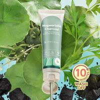 Gambar Mugwortella Charcoal Deep Pore Cleansing 10 Minutes Wash Off Mask dari Somethinc Kota Tangerang 3 Tokopedia